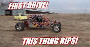 FIRST DRIVE In Our Honda V6 Powered Dune Buggy!