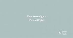 How to navigate the eCampus