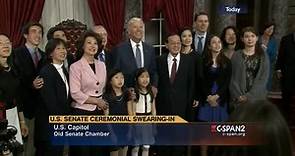 2015: Angela Chao joins her her sister Elaine at the Senate