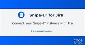 Connect your Snipe-IT instance with Jira | Snipe-IT for Jira