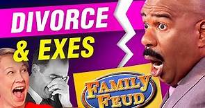 Funniest DIVORCE & EXES moments on Family Feud!