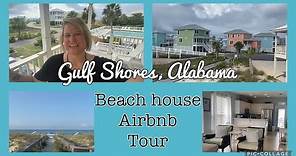 Beach House Airbnb Tour Gulf Shores Alabama/Gulf of Mexico/Vacation house tour