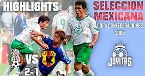 El gol más bonito de la historia de la COPA CONFEDERACIONES | México vs Japón 2005