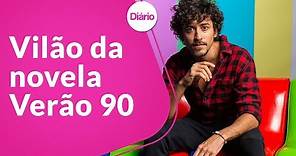 Jesuíta Barbosa comenta sobre vilão da novela "Verão 90"