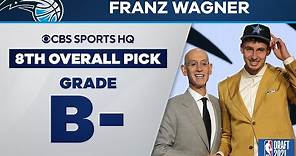 Franz Wagner Selected 8th Overall by the Magic | 2021 NBA Draft | CBS Sports HQ
