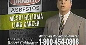 The Law Firm of Robert Goldwater | Mesothelioma | Television Commercial | 2008