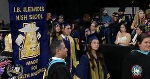 J.B. Alexander High School Live Graduation Ceremony 2023