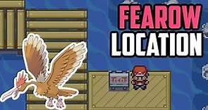 How to Catch Fearow - Pokémon FireRed & LeafGreen