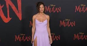 Dania Ramirez "Mulan" World Premiere Red Carpet Fashion