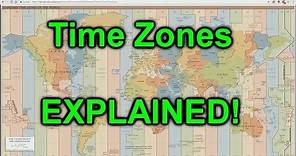 World Time Zones EXPLAINED