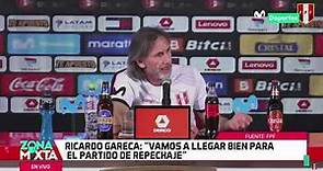 RICARDO GARECA: "LO ÚNICO QUE TENGO EN LA CABEZA ES EL REPECHAJE" | ZONA MIXTA 📰🌎