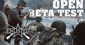 Open Beta Trailer / Enlisted