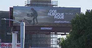 New Hollywood billboard promotes Albuquerque as film destination