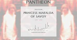 Princess Mafalda of Savoy Biography - Landgravine of Hesse
