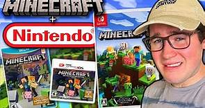 I Played Minecraft On EVERY Nintendo Console...