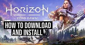 How To Download And Install Horizon Zero Dawn On PC Laptop