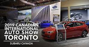 2019 Toronto Auto Show - Subaru Canada