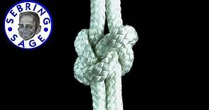 Knot Tying: The True Lover's Knot