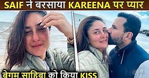 Kareena Gets KISS From Saif Ali Khan, Shares Cozy Pics From Their Vacation