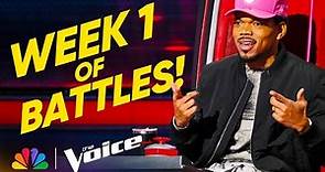 The Best Performances from the First Week of Battles | The Voice | NBC