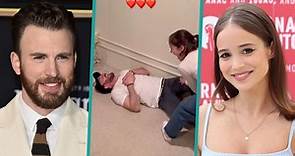 Chris Evans & Girlfriend Alba Baptista Adorably Prank Each Other In First Instagram Video Together