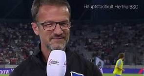 Fredi Bobic im Interview 29.07.2021 Hertha BSC vs Liverpool FC