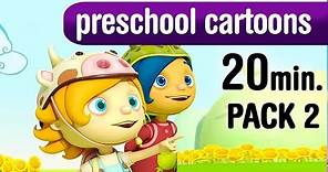 20 minutes of cartoons for preschool kids and toddlers. k-5 series