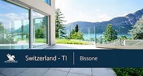 SWITZERLAND, BISSONE (TI) - BEAUTIFUL 3,5 APARTMENT WITH LAKE VIEW AND GARDEN
