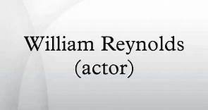 William Reynolds (actor)