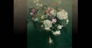 Henri Fantin-Latour (1836-1904) - Still-life paintings of flowers by Henri Fantin-Latour
