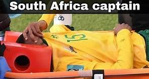 South Africa captain Refiloe Jane stretchered out of World Cup match after collision