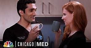 Marcel and Blake Kiss! | NBC's Chicago Med