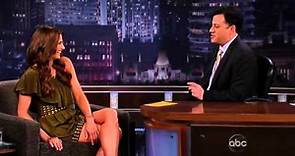 Stana Katic on Jimmy Kimmel 2010 (Rus Sub)