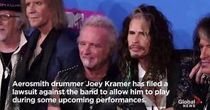 Aerosmith drummer Joey Kramer sues band