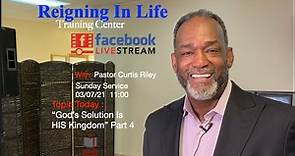 Curtis Riley - WELCOME to Reigning in Life Training...