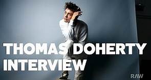 Thomas Doherty Gives His Best Dove Cameron Impression & Talks Growing Up Scottish