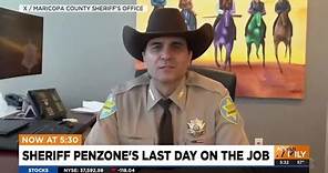 Maricopa County Sheriff Paul Penzone's last day on the job