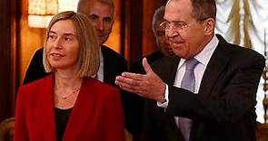 Conferenza stampa Mogherini-Lavrov