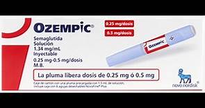 Ozempic Usos, dosis, beneficios y efectos secundarios. Uses, dose, benefits and side effects