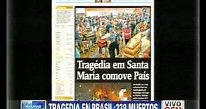 C5N - TRAGEDIA EN BRASIL: LAS TAPAS DE LOS DIARIOS BRASILEÑOS