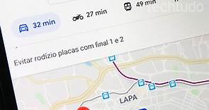 Aplicativo para fugir do rodízio SP: como calcular rota no Google Maps