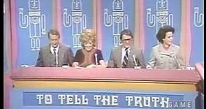 To Tell The Truth- Episode 411 (1971, first episode with blue pink set)