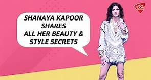 Shanaya Kapoor Shares Her Fashion And Beauty Secret | India Today News