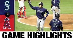 Kyle Seager leads Mariners to a 10-7 win | Mariners-Angels Game Highlights 7/29/20