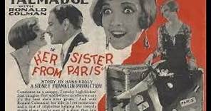 Her Sister from Paris (1925) || Full movie || Public Domain Movies