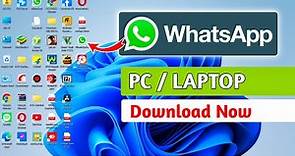 How To Use Whatsapp In Pc or Laptop Install Dekstop Whatsapp In Pc Without Emulator | Whatsapp