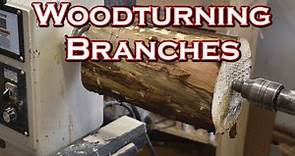 woodturning green branches in 5 easy steps with the pith