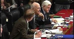 Edward Kennedy has a little quibble with Arlen Specter during an Alito Hearing - Very entertaining