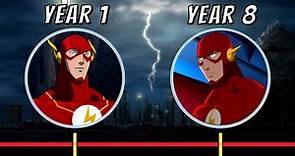The Evolution of The Flash's Journey in the DC Animated Movie Universe
