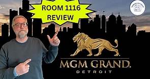 Insider's Guide: MGM Grand Detroit Room & Tips! Fun Fact Edition. Room 1116 Luxury King Room 🚗 🍔